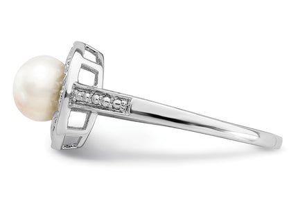 Sterling Silver Rings Style QBR10JUN - Classique Jewelry Inc.