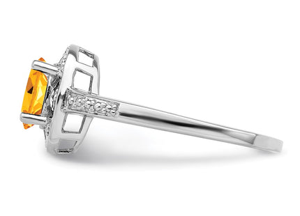 Sterling Silver Rings Style QBR10NOV - Classique Jewelry Inc.