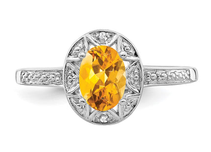 Sterling Silver Rings Style QBR10NOV - Classique Jewelry Inc.