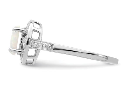 Sterling Silver Rings Style QBR10OCT - Classique Jewelry Inc.