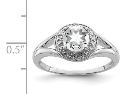 Sterling Silver Rings Style QBR11APR - Classique Jewelry Inc.