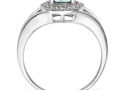 Sterling Silver Rings Style QBR11MAR - Classique Jewelry Inc.
