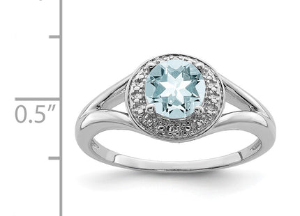 Sterling Silver Rings Style QBR11MAR - Classique Jewelry Inc.