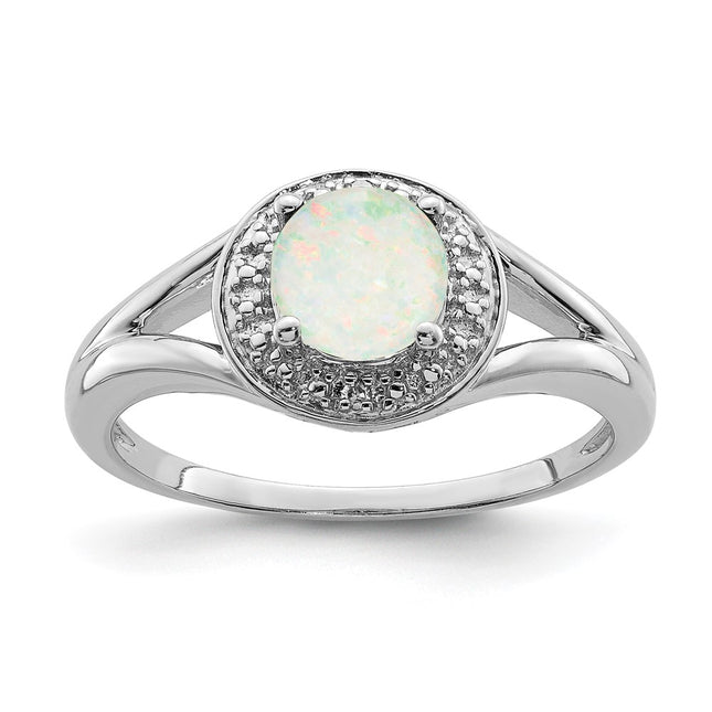 Sterling Silver Rings Style QBR11OCT - Classique Jewelry Inc.