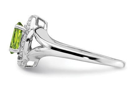 Sterling Silver Rings Style QBR12AUG - Classique Jewelry Inc.