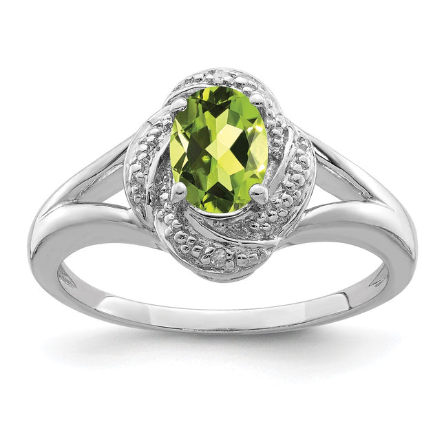 Sterling Silver Rings Style QBR12AUG - Classique Jewelry Inc.