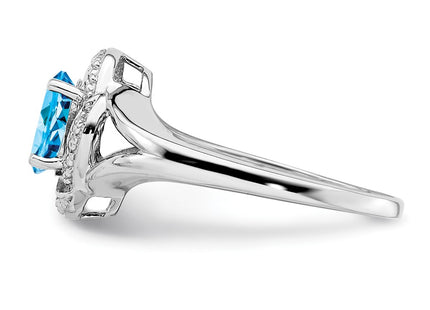 Sterling Silver Rings Style QBR12DEC - Classique Jewelry Inc.