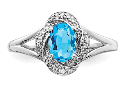 Sterling Silver Rings Style QBR12DEC - Classique Jewelry Inc.