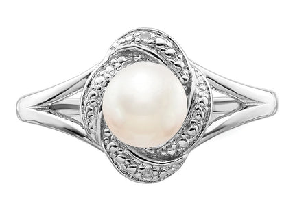 Sterling Silver Rings Style QBR12JUN - Classique Jewelry Inc.