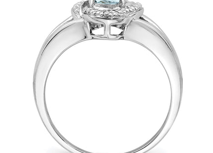 Sterling Silver Rings Style QBR12MAR - Classique Jewelry Inc.