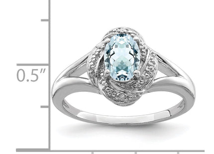 Sterling Silver Rings Style QBR12MAR - Classique Jewelry Inc.