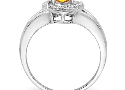 Sterling Silver Rings Style QBR12NOV - Classique Jewelry Inc.