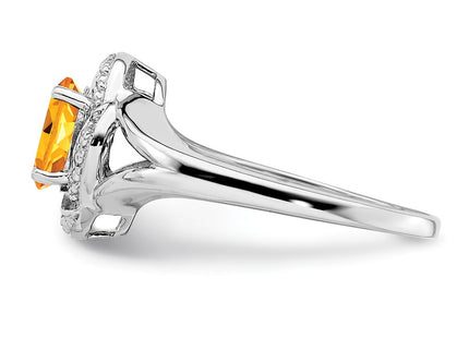 Sterling Silver Rings Style QBR12NOV - Classique Jewelry Inc.