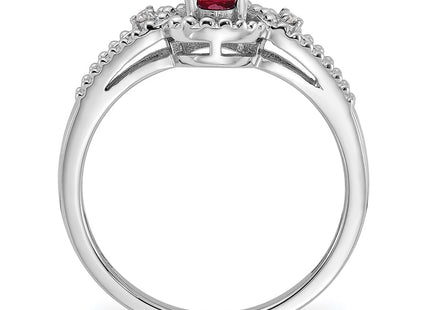 Sterling Silver Rings Style QBR16JUL - Classique Jewelry Inc.
