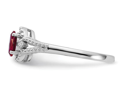 Sterling Silver Rings Style QBR16JUL - Classique Jewelry Inc.
