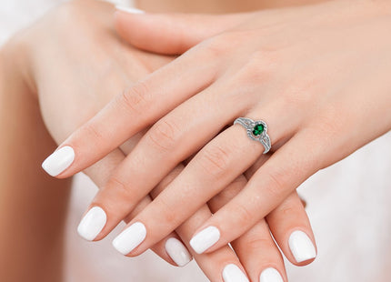 Sterling Silver Rings Style QBR16MAY - Classique Jewelry Inc.