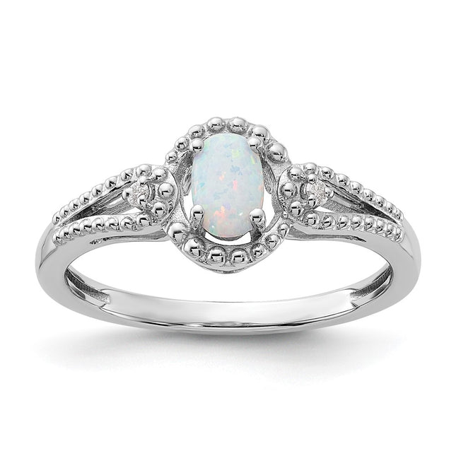 Sterling Silver Rings Style QBR16OCT - Classique Jewelry Inc.