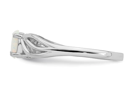 Sterling Silver Rings Style QBR17OCT - Classique Jewelry Inc.