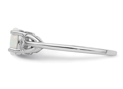 Sterling Silver Rings Style QBR20OCT - Classique Jewelry Inc.
