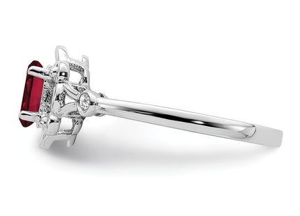 Sterling Silver Rings Style QBR21JUL - Classique Jewelry Inc.