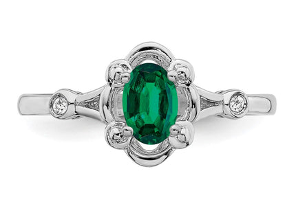 Sterling Silver Rings Style QBR21MAY - Classique Jewelry Inc.