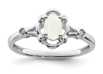 Sterling Silver Rings Style QBR21OCT - Classique Jewelry Inc.