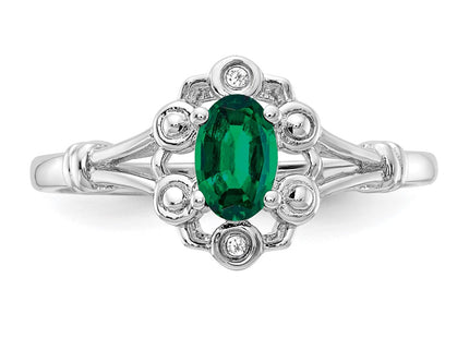 Sterling Silver Rings Style QBR22MAY - Classique Jewelry Inc.