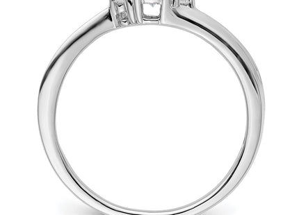 Sterling Silver Rings Style QBR25APR - Classique Jewelry Inc.