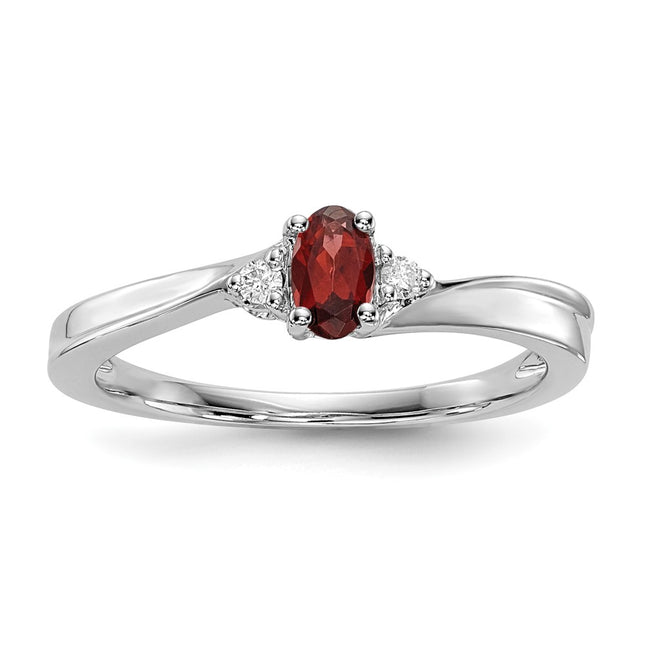 Sterling Silver Rings Style QBR25JAN - Classique Jewelry Inc.