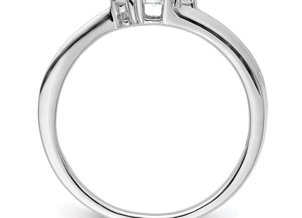 Sterling Silver Rings Style QBR25MAR - Classique Jewelry Inc.