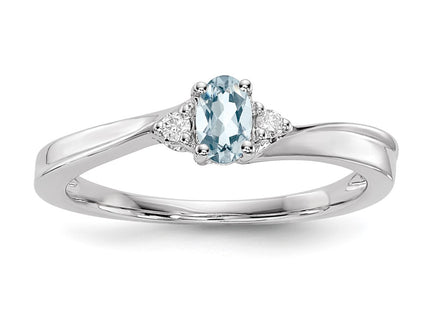 Sterling Silver Rings Style QBR25MAR - Classique Jewelry Inc.
