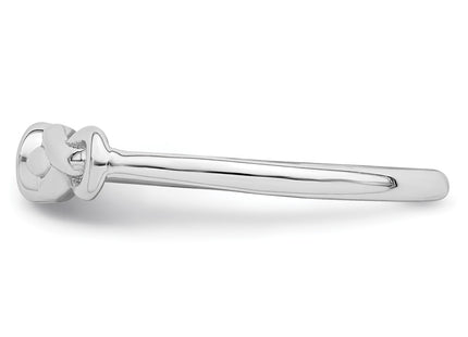Sterling Silver Rings Style QBR34AUG - Classique Jewelry Inc.