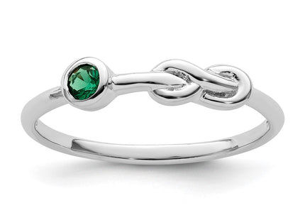 Sterling Silver Rings Style QBR34MAY - Classique Jewelry Inc.