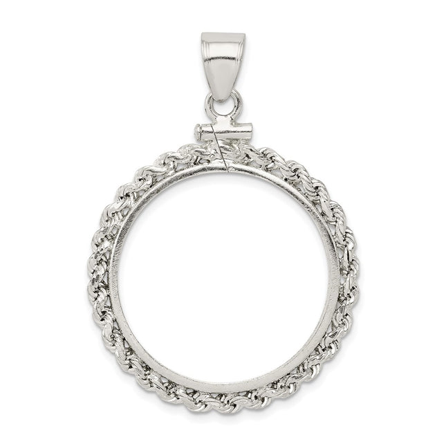 Sterling Silver Pendants Style QBR6 - Classique Jewelry Inc.