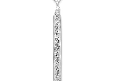 Sterling Silver Pendants Style QBR9 - Classique Jewelry Inc.