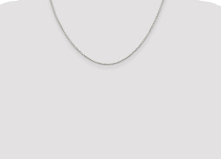 Sterling silver box link chain