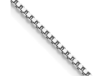 Sterling silver box link chain