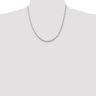 Sterling Silver Byzantine Chain (Style QBZ060-20)