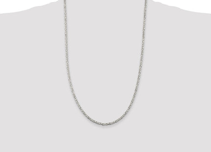 Sterling Silver Byzantine Chain (Style QBZ060-26)