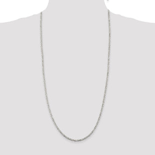 Sterling Silver Byzantine Chain (Style QBZ060-30)