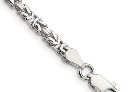 Sterling Silver Byzantine Chain (Style QBZ060-8)