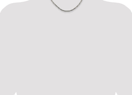 Sterling Silver Byzantine Chain (Style QBZ080-16)