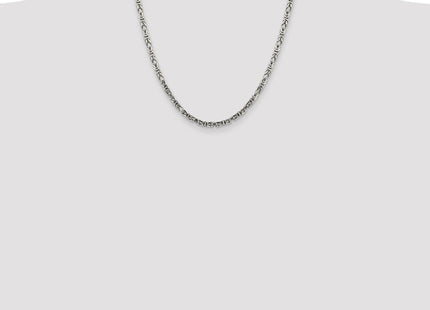 Sterling Silver Byzantine Chain (Style QBZ080-20)