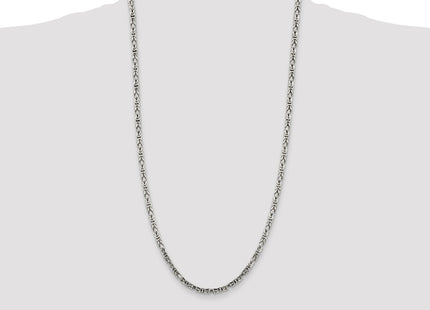 Sterling Silver Chains Style QBZ080 - Classique Jewelry Inc.