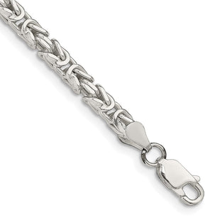Sterling Silver Byzantine Chain (Style QBZ080-8)