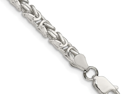 Sterling Silver Byzantine Bracelet