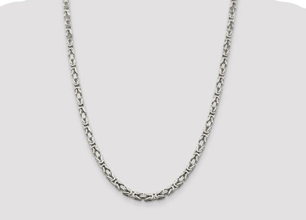 Sterling Silver Chains Style QBZ120 - Classique Jewelry Inc.