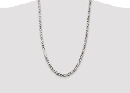 Sterling Silver Chains Style QBZ120 - Classique Jewelry Inc.