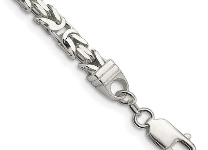 Sterling Silver Byzantine Chain (Style QBZ120-8)