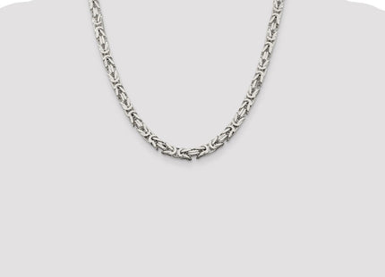 Sterling Silver Byzantine Chain (Style QBZ150-20)